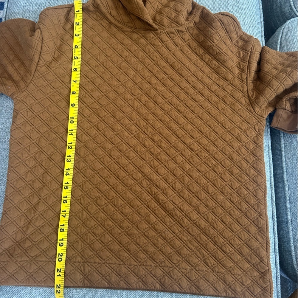 Madewell Set Quilted Brown Hoodie and Pants Set Size XXS - Picture 13 of 16
